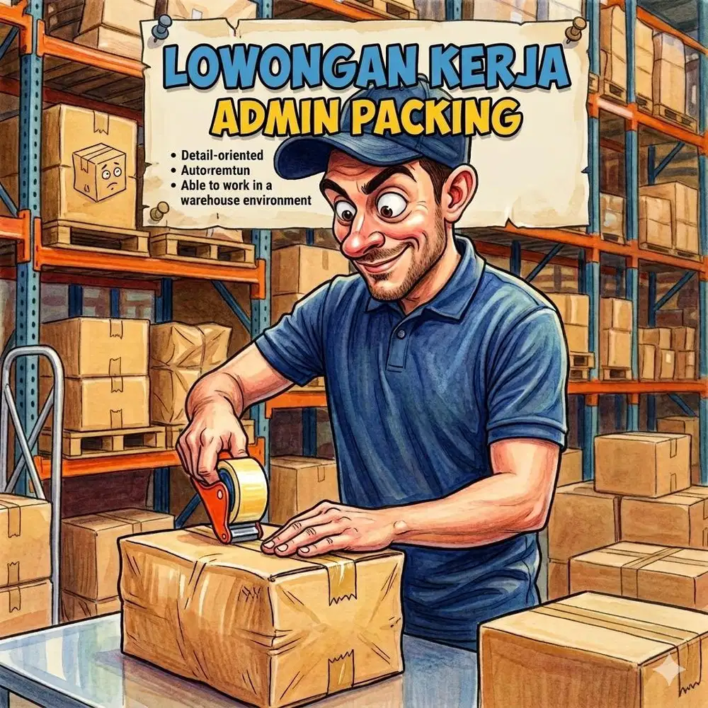 Lowongan Kerja admin Packing Online Shop