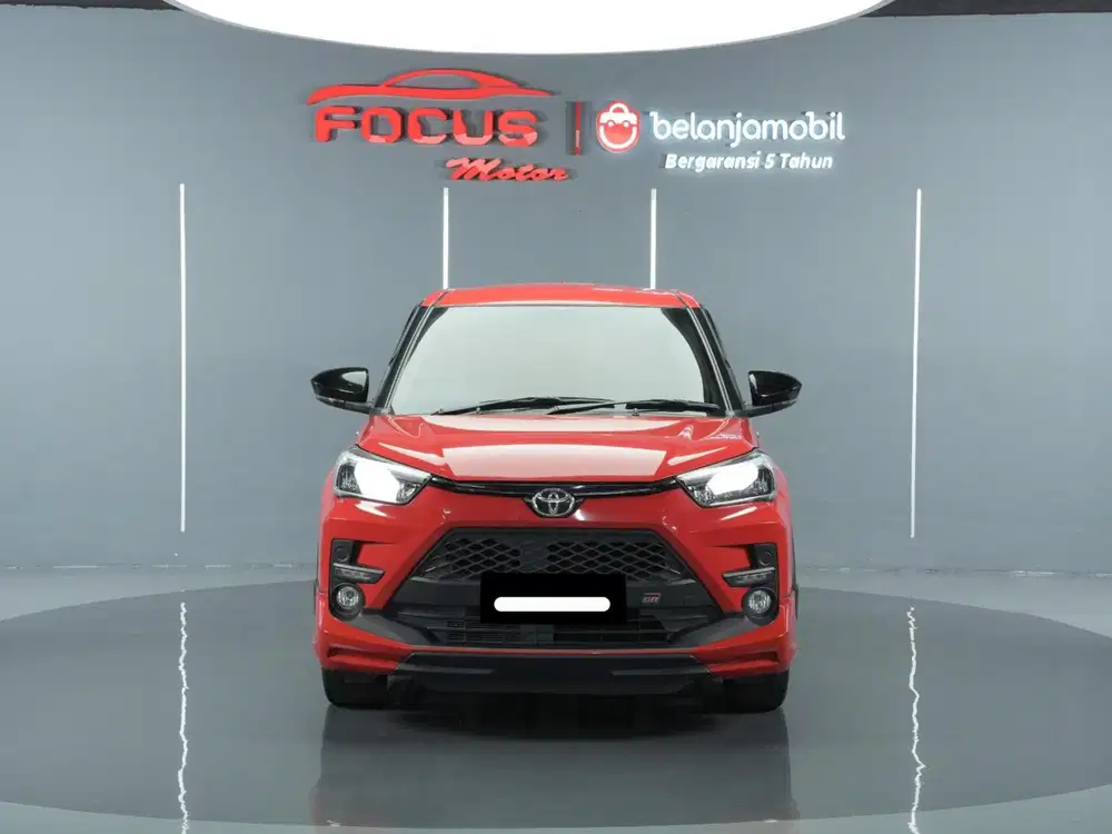 Km 58rb toyota raize turbo s cvt gr sport non tss 2022 merah