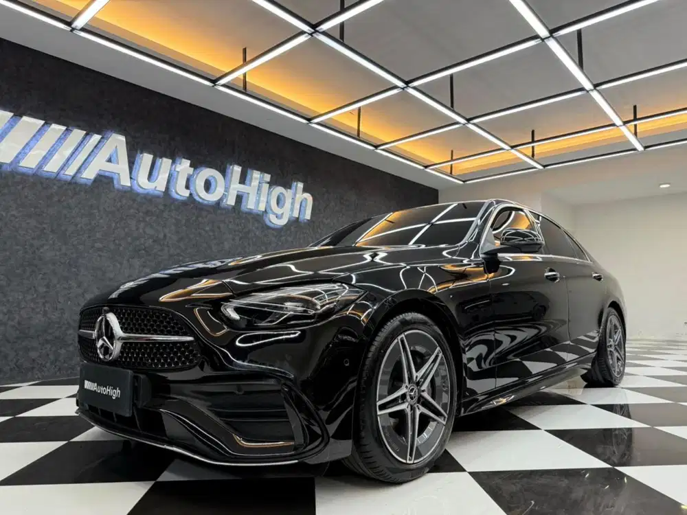 DP10% [Km8.000] C300 AMG 2023 Black Reg 2024 #AUTOHIGH