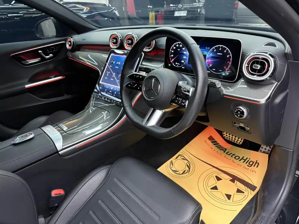DP10% [Km8.000] C300 AMG 2023 Black Reg 2024 #AUTOHIGH