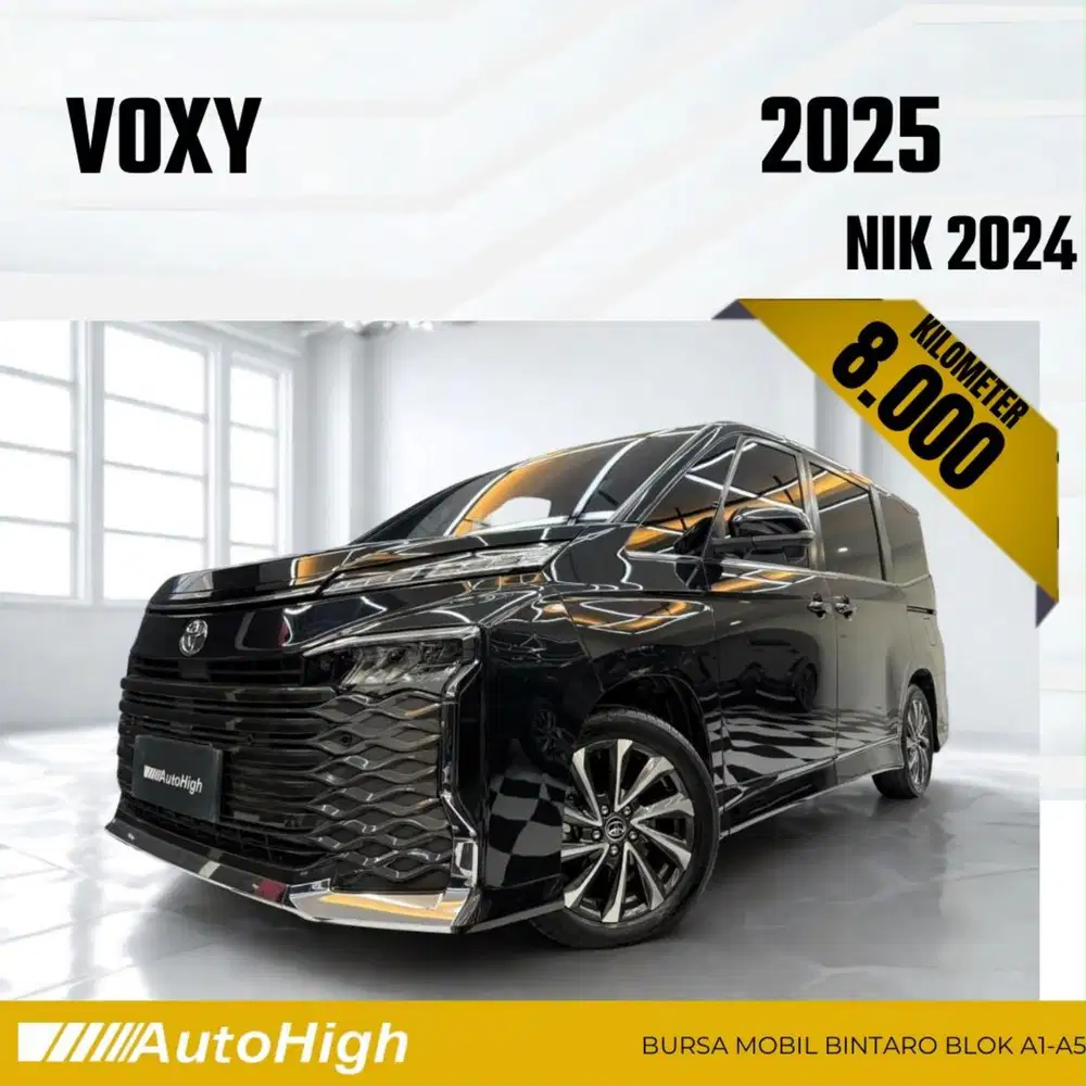 DP10% [Km8.000] Voxy 2024 Black Reg 2025 #AUTOHIGH