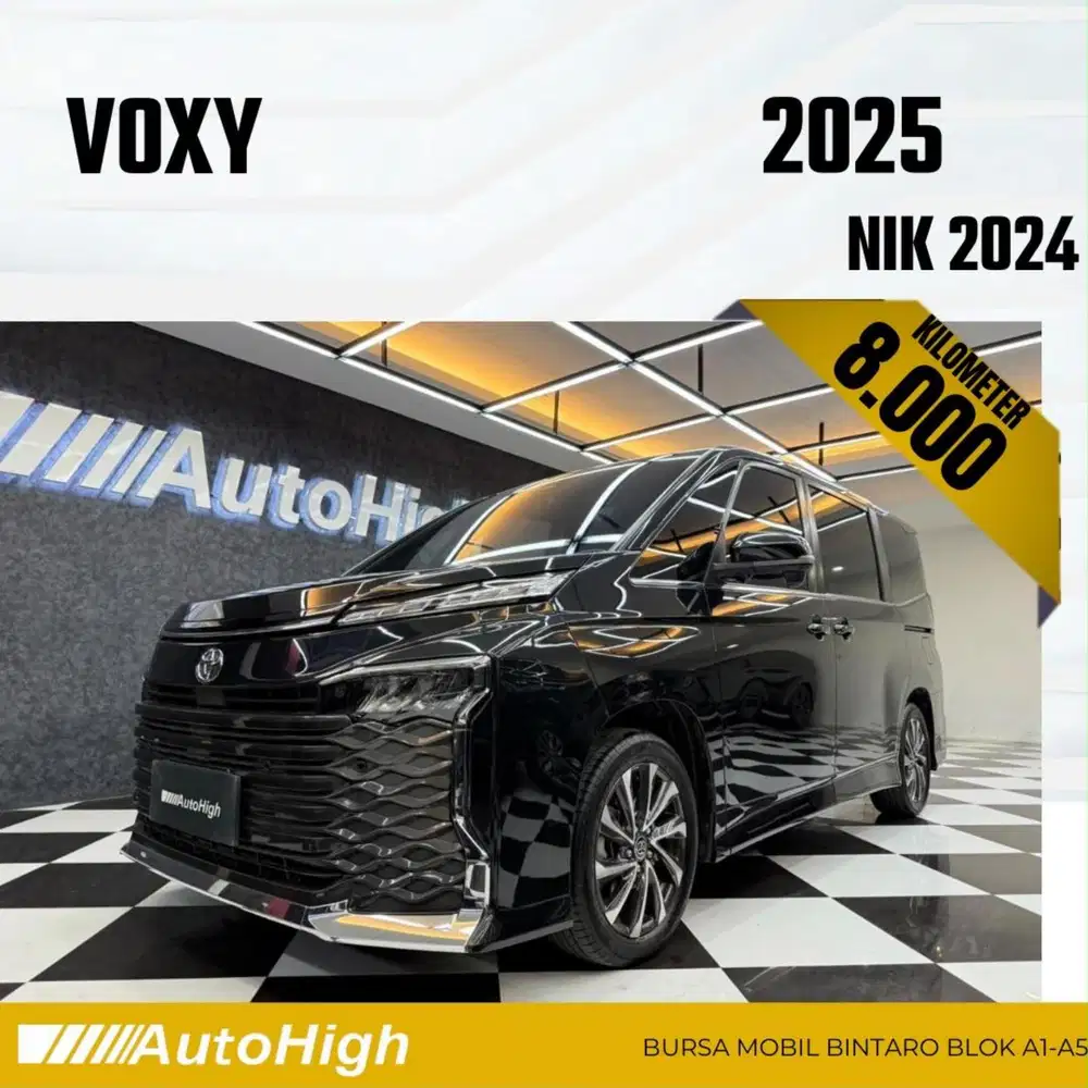 DP10% [Km8.000] Voxy 2024 Black Reg 2023 #AUTOHIGH