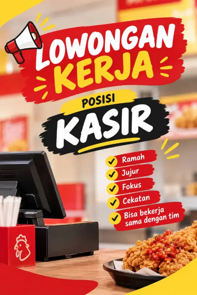 LOKER CREW OUTLET AYAM GEPREK