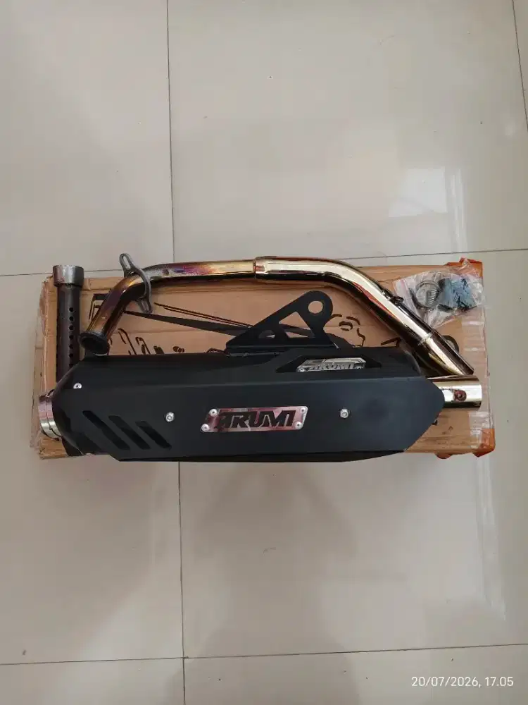 Knalpot Racing Arumi Vario 125 150 Led New