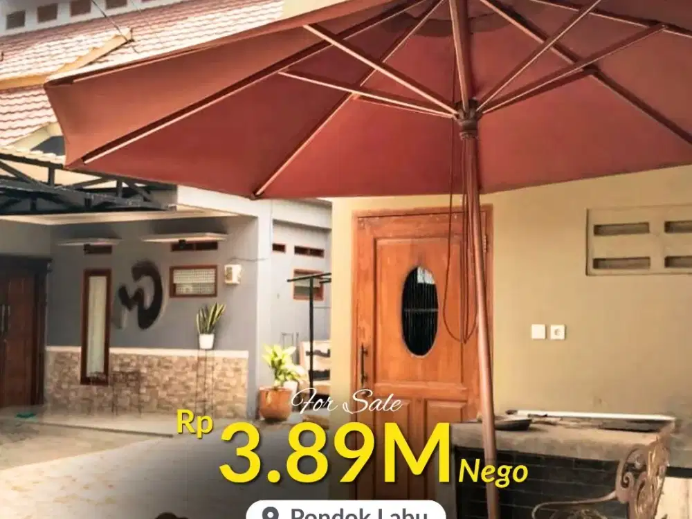 Dijual Rumah luas & strategis di Pondok Labu