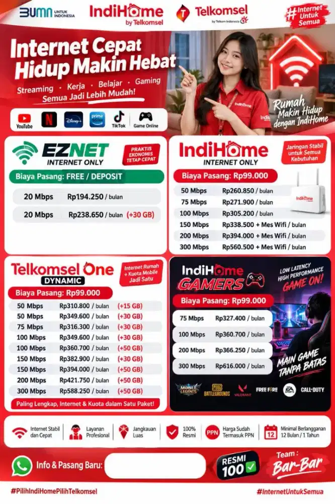 WiFi Indihome Medan