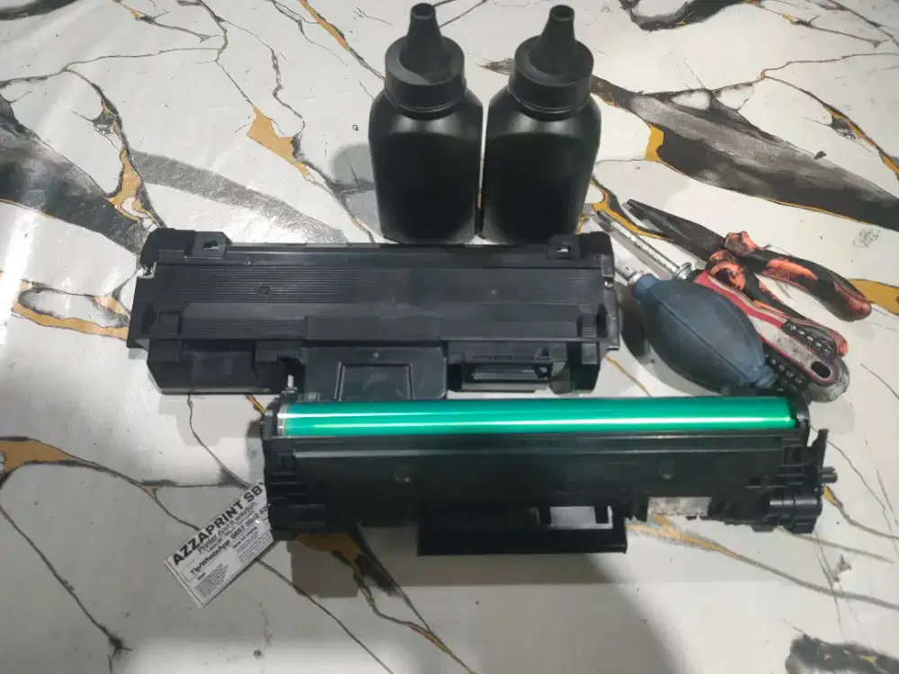 Refil Isi Ulang Serbuk Cartridge Toner Printer LaserJet Kota Surabaya