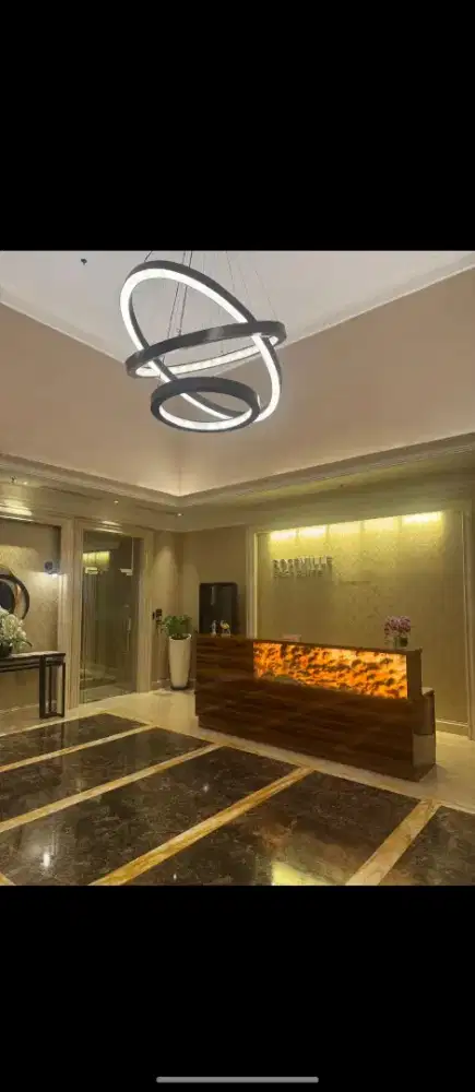 DISEWAKAN TERMURAH APARTEMEN ROSEVILLE BSD