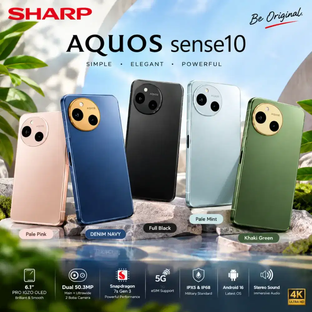Sharp Aquos Sense 10 8+8/256gb (Promo Event)