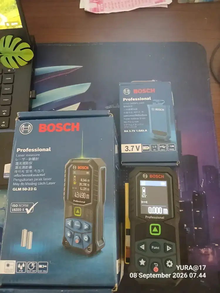 Meteran Digital 50meter Laser Hijau