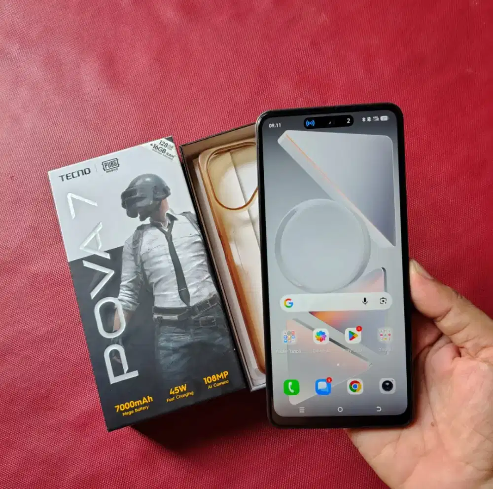 Tecno pova 7 4g Ram 8+8/128gb