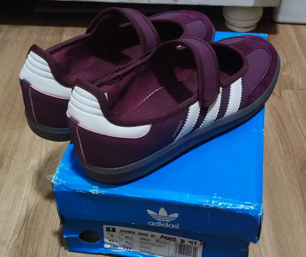 Adidas Samba Jane W Maroon
