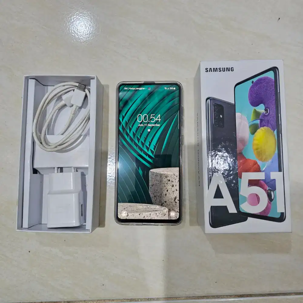 Samsung A51 Ram 6+6/128 Gb Lengkap (Kondisi 97% Mulus) Support NFC