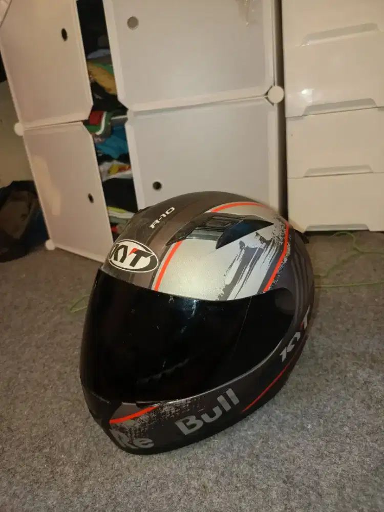 HELM FULL FACE R10 KACA FULLBLACK UK L