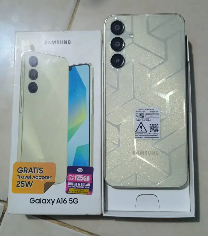 Handphone samsung A16 5G Ram 8/256