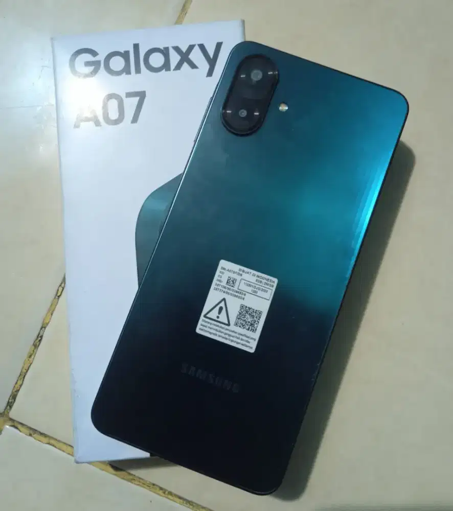 Handphone samsung A07 ram 8/256