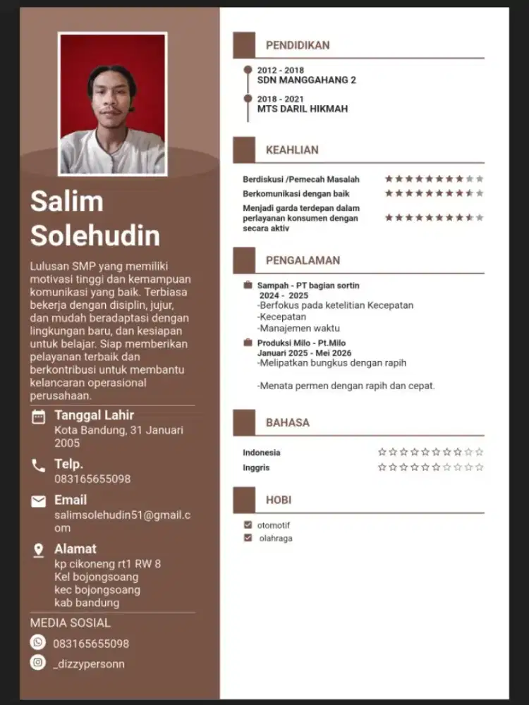 cari pekerjaan apa saja