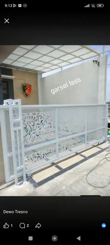 Pagar kating laser