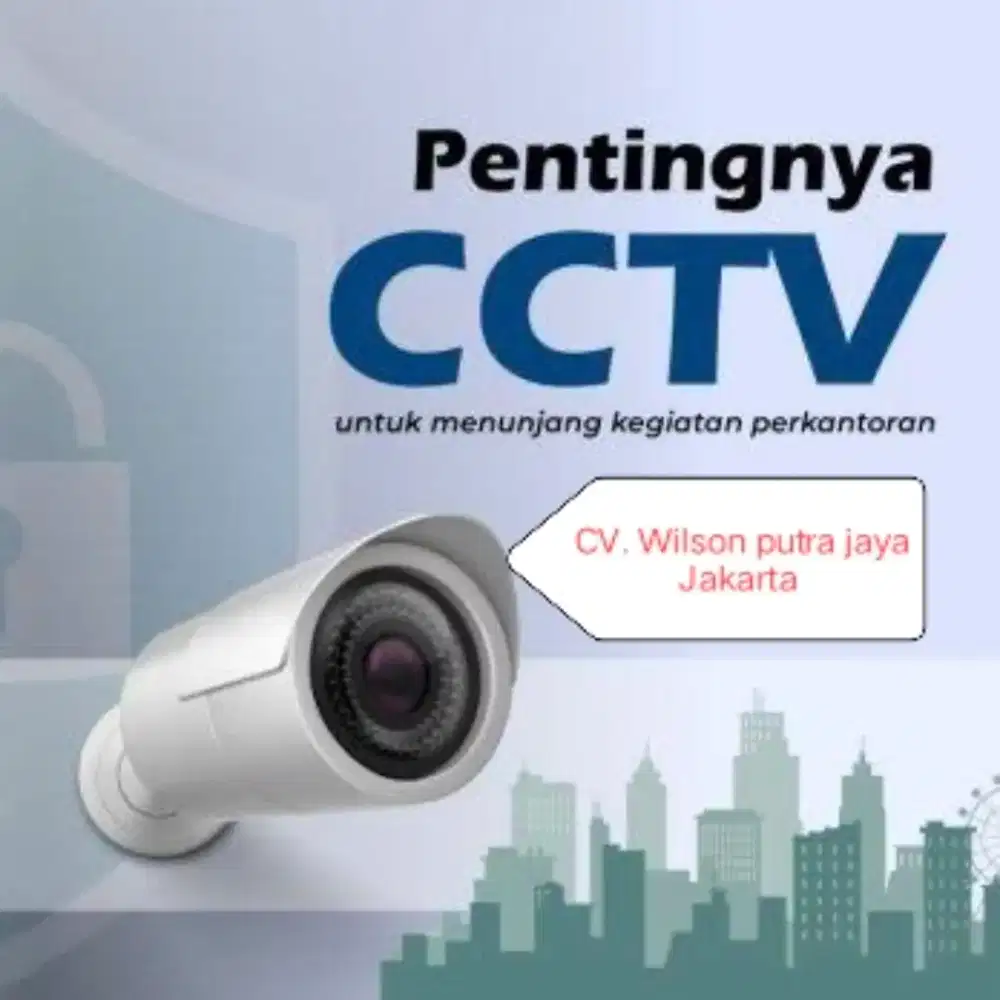 Pemasangan dan perbaikan jaringan CCTV