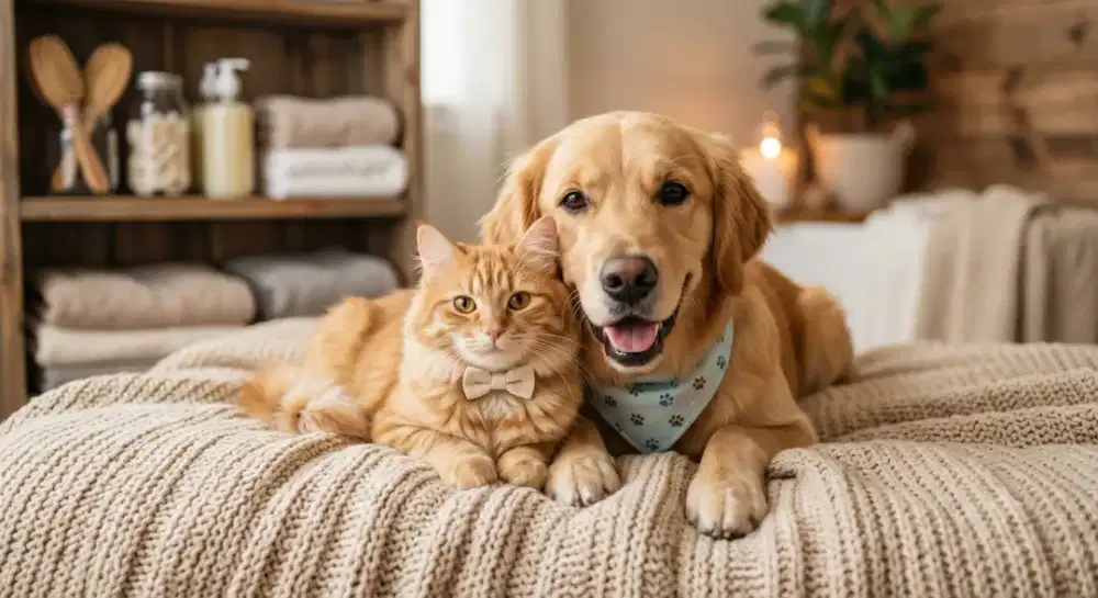 Layanan Grooming Panggilan – Bebas Jamur, Kutu & Cukur Stylist