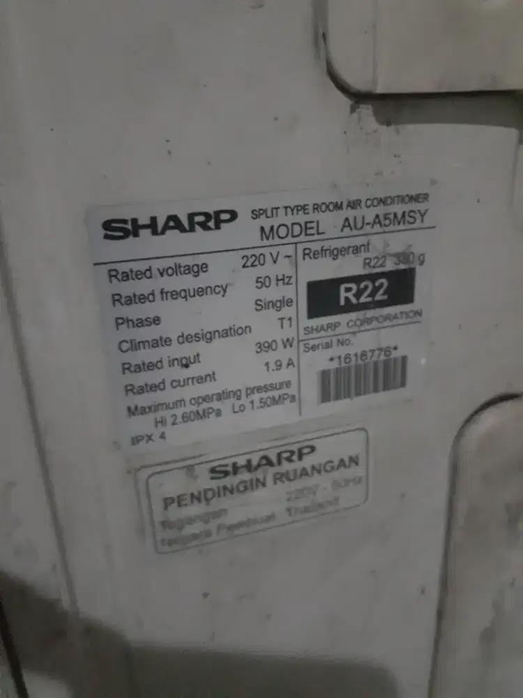 Ac setengah pk.autdoor