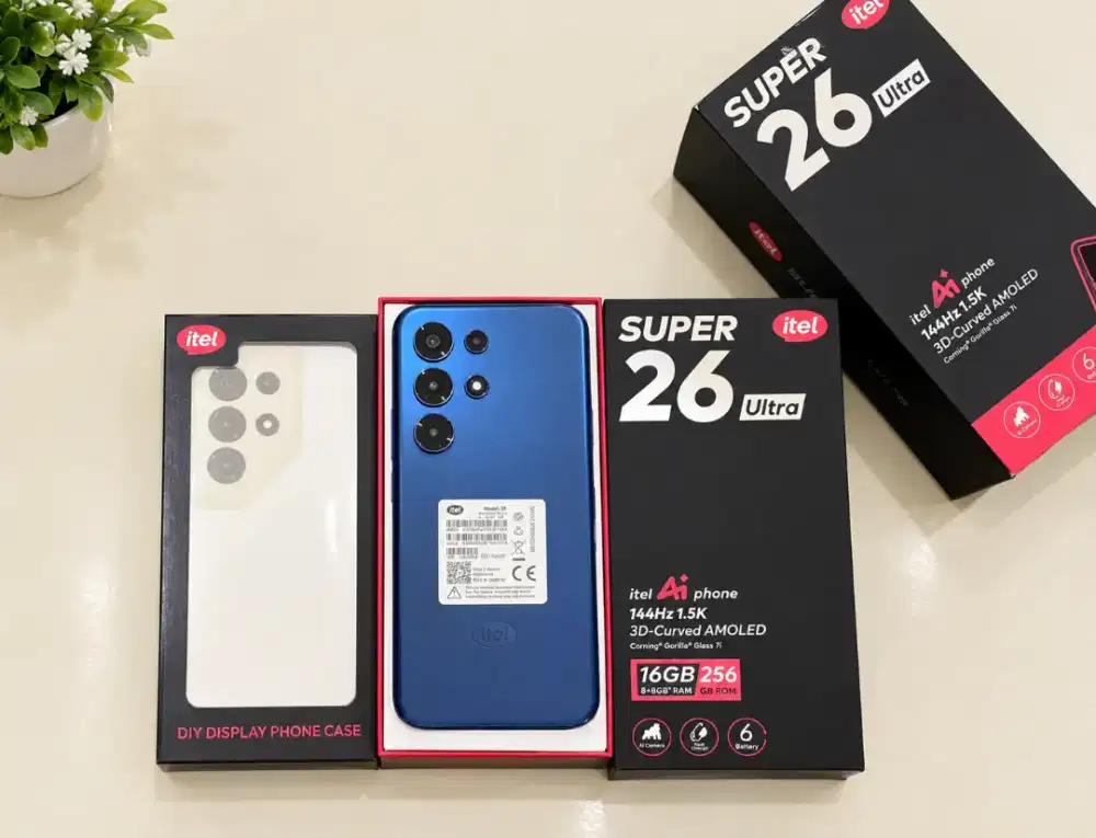 ITEL SUPER 26 ULTRA 16/256GB LIKE NEW !! NO MINUS | GARANSI PANJANG