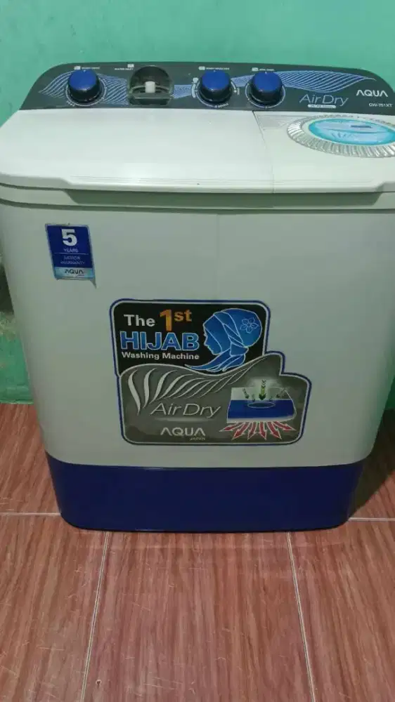 Mesin cuci aqua 7kg normal