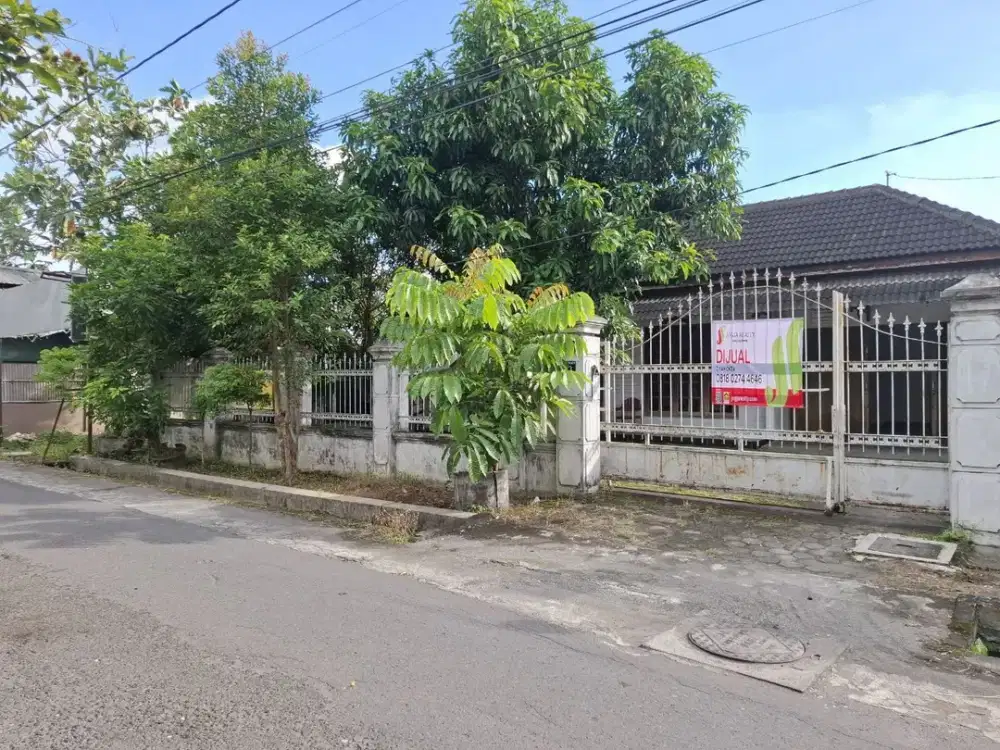 Tanah Bonus Bangunan Jl Bener Tegalrejo Jogja Cocok untuk Kantor