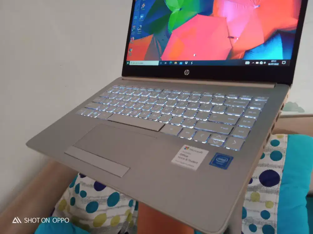 Jual Cepat Lagi BU Laptop Hp 14s Keyboard Backlit Menyala N4120