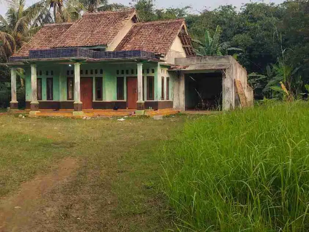 jual rumah kampung deket kp3b dan rumah sakit banten surat SHM akses mobil