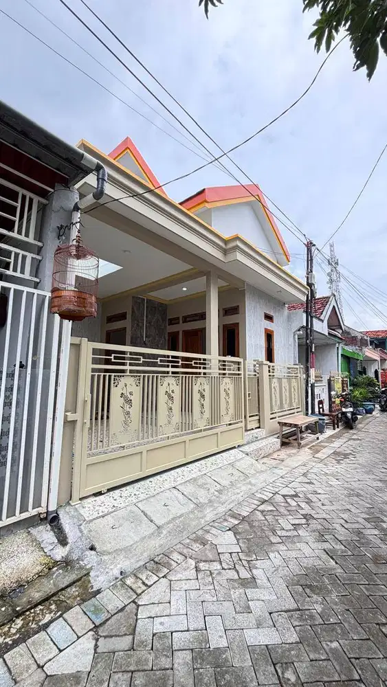 Dijual Dikontrakkan Rumah Baru Siap Huni Candi Lontar Surabaya Barat