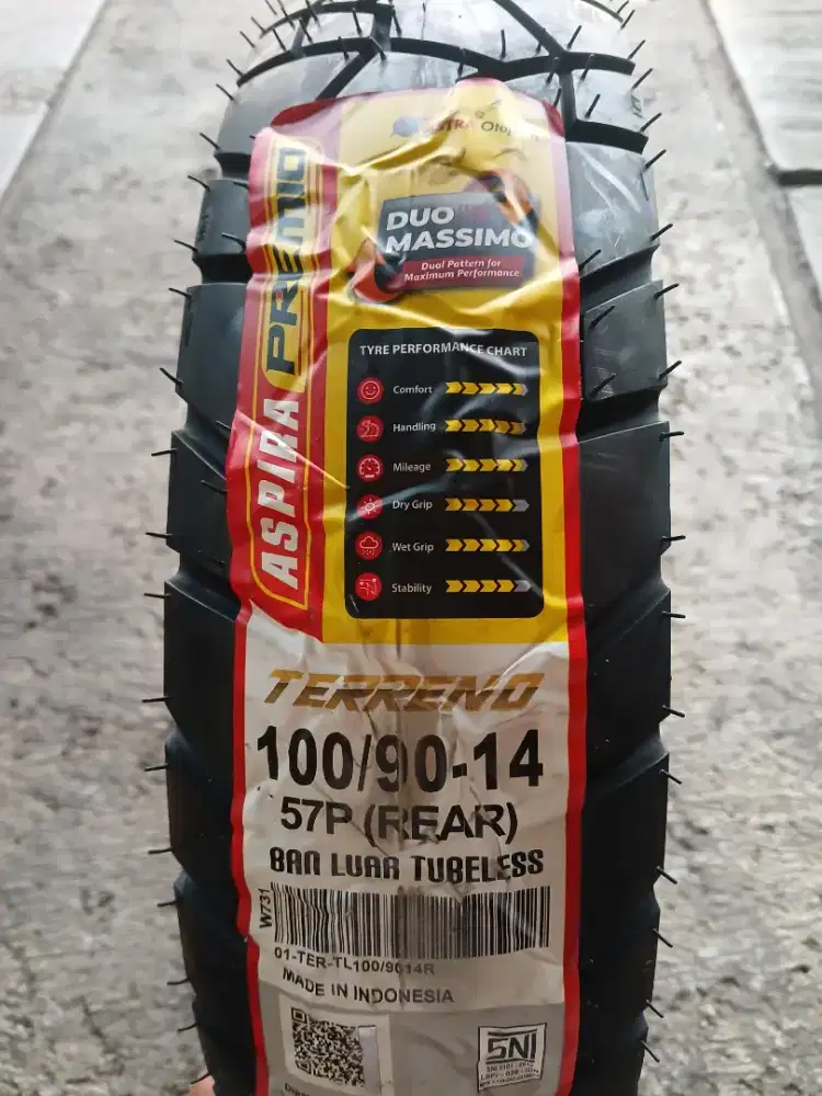 Ban aspira ring 14 uk. 100/90