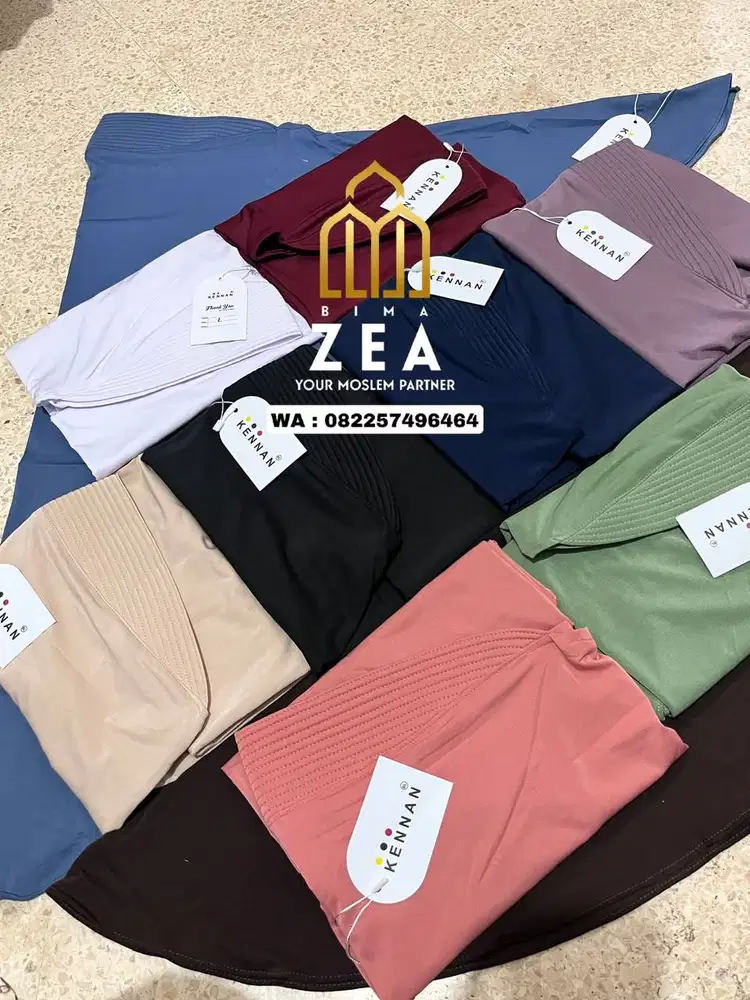 GROSIR HIJAB BERGO JERSEY MURAH MALANG - Zea Grosir