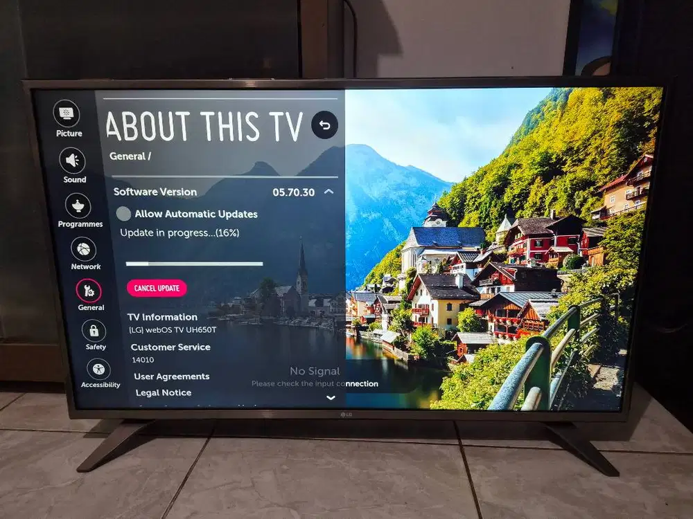 LG 43UH650T TV LED 4K UHD 43 Inch Mulusss Normal