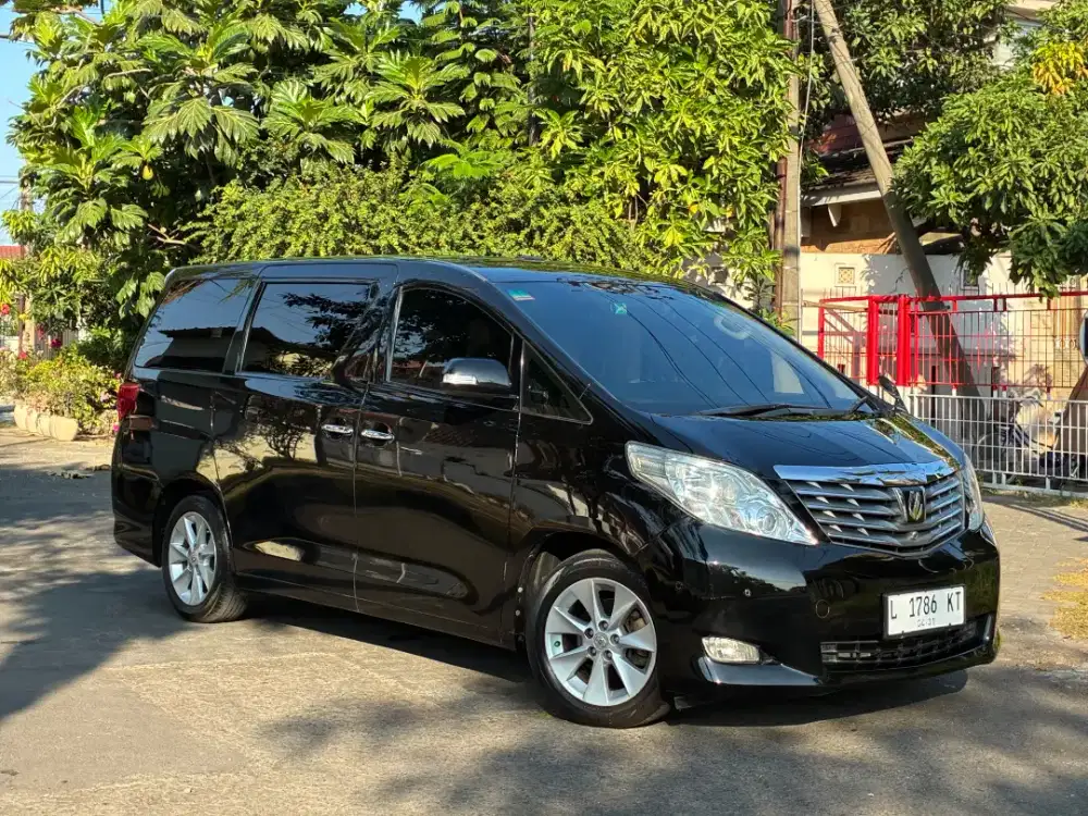 Low km 90 rb Toyota Alphard 2009 Premium Sound Istimewa