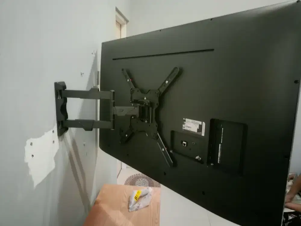 Pasang bracket tv penyangga tv dan jual bracket tv