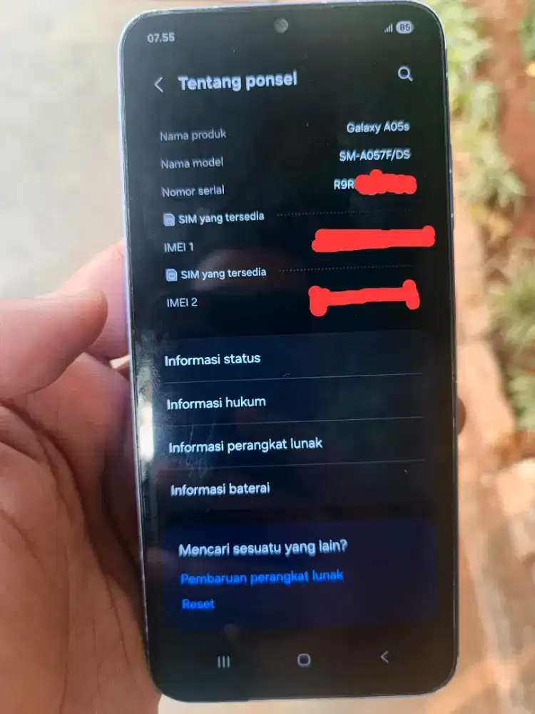 Samsung A05 bekas