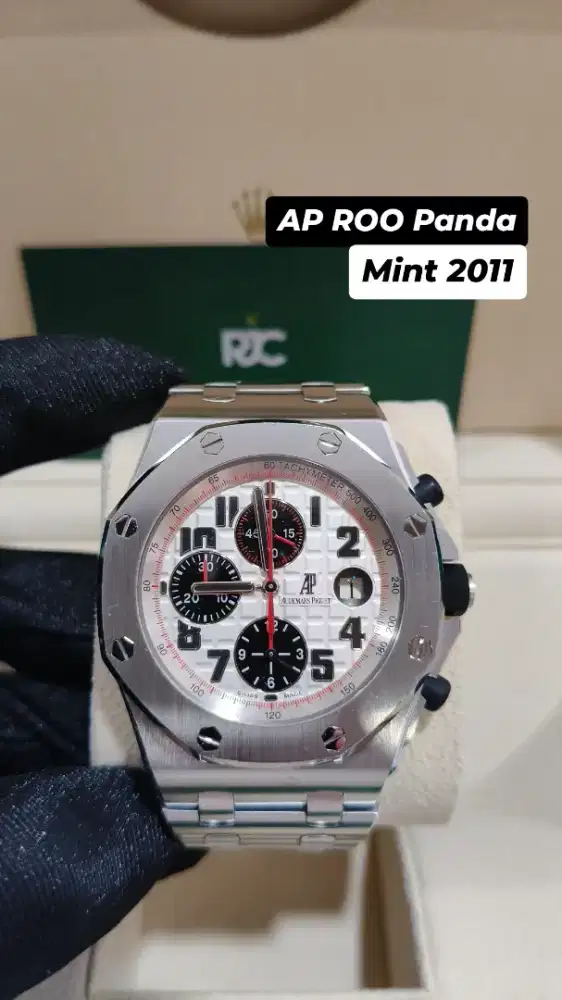 jam tangan AP ROO Chronograph Panda 26170ST