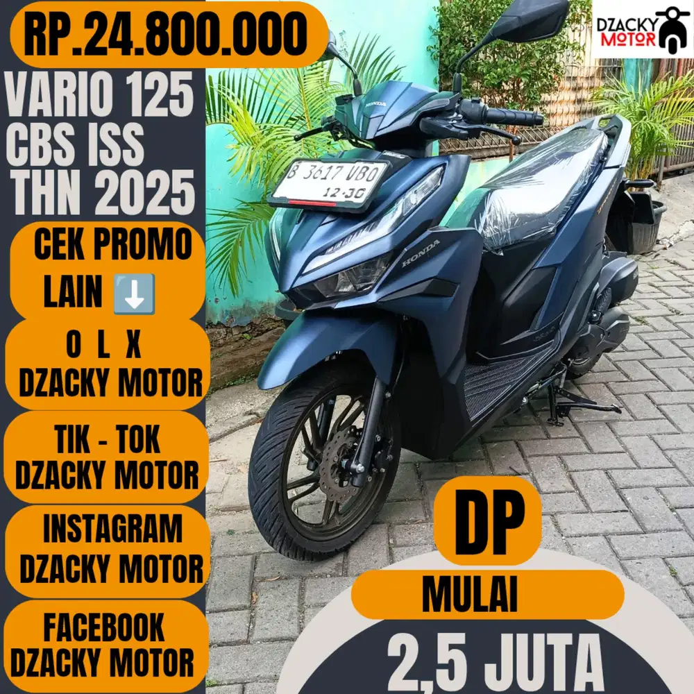 VARIO 125 CBS ISS  2025 SECOND LIKE' NEW