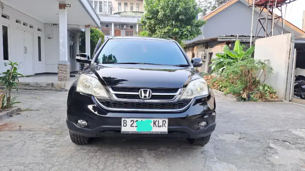 Honda crv 2.4 automatik 2011 hitam istimewa bergaransi dp 8jt aja