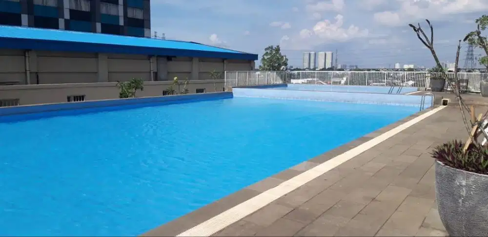 Sewa Grand Icon B09-12, fullfurnish, 2 bedrooms, full AC kolam renang