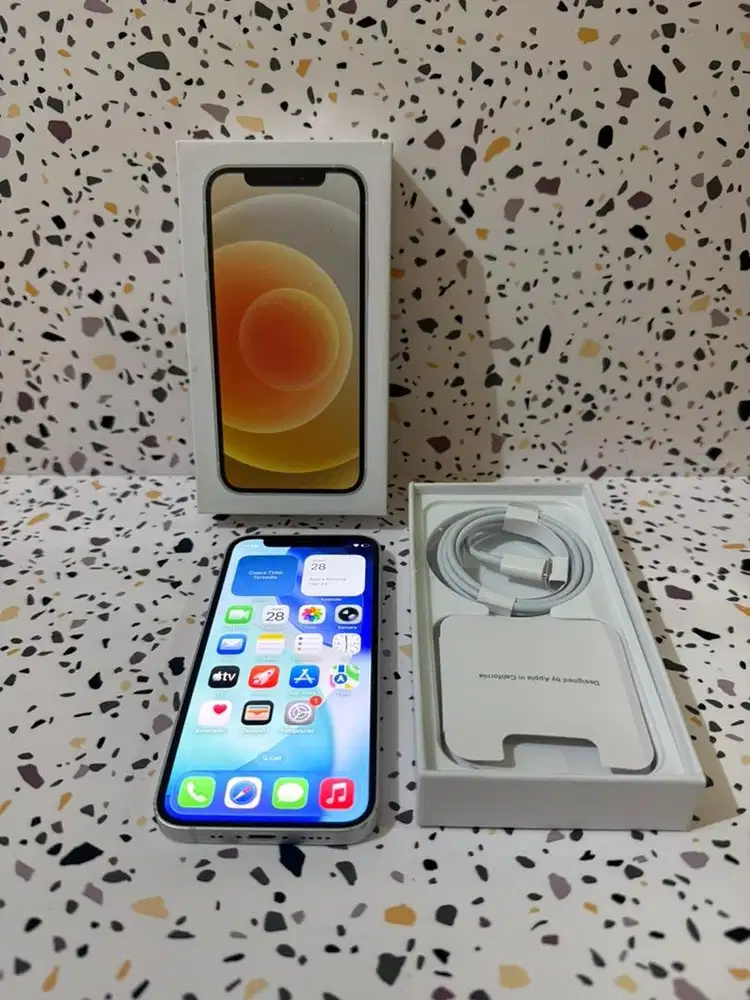 Iphone 12 mini 64 Putih No minus fullset