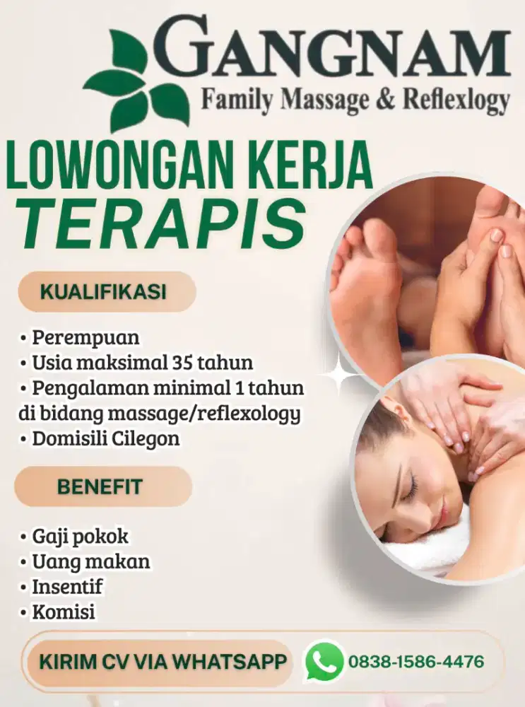 Lowongan Kerja Terapis