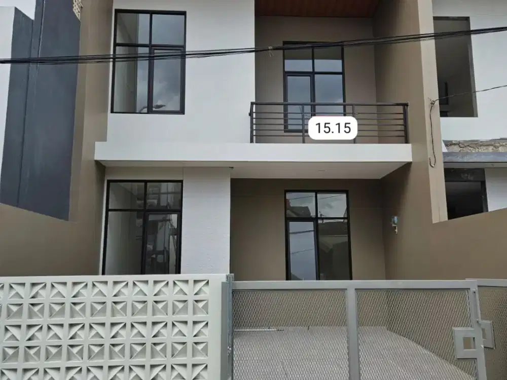 JUAL RUMAH BARU MINIMALIS 2 LANTAI SATURNUS MARGAHAYU RAYA