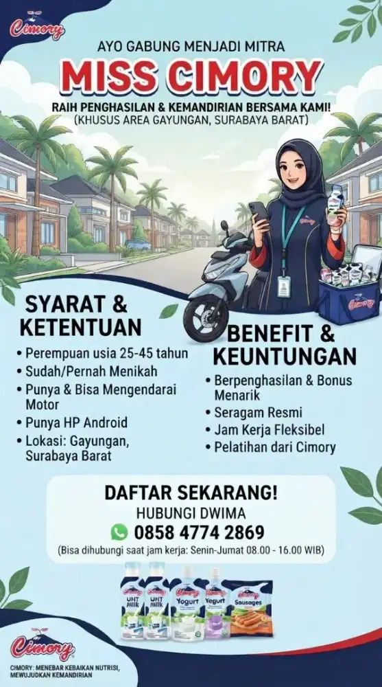 JOIN MISS CIMORY