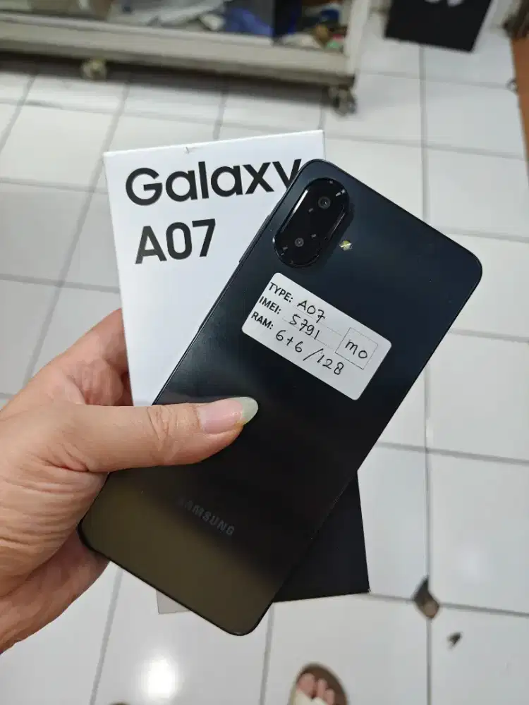 Samsung a07 ram 6/128