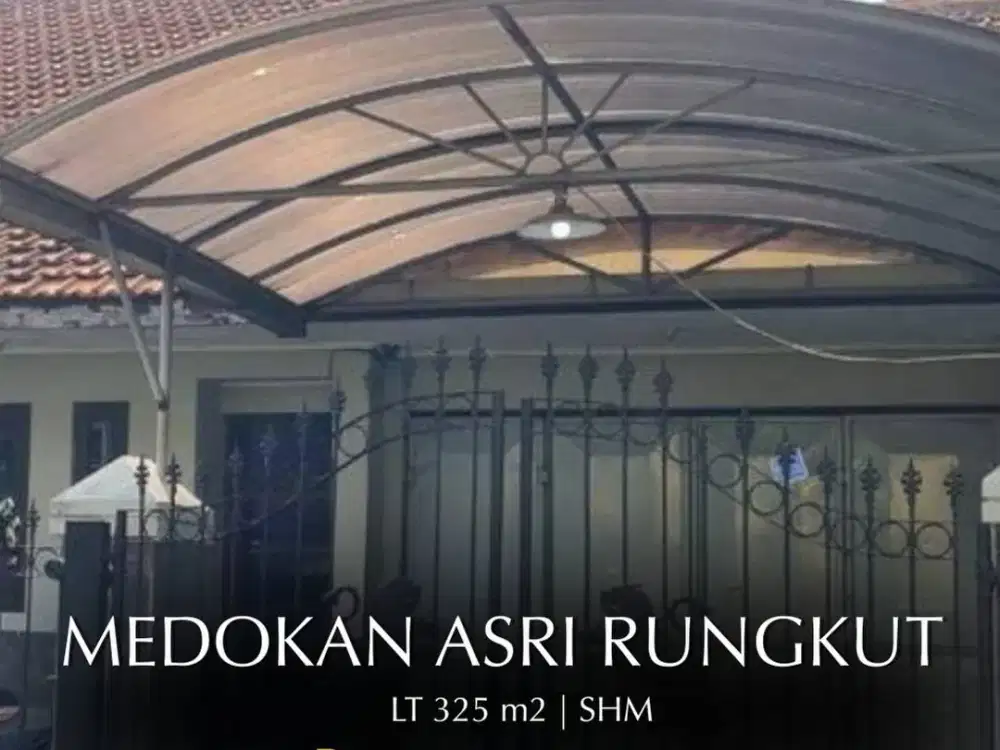 JUAL RUMAH USAHA HITUNG TANAH DI MEDOKAN ASRI RUNGKUT DEKAT UPN Muraahh Cocok untuk kos2an