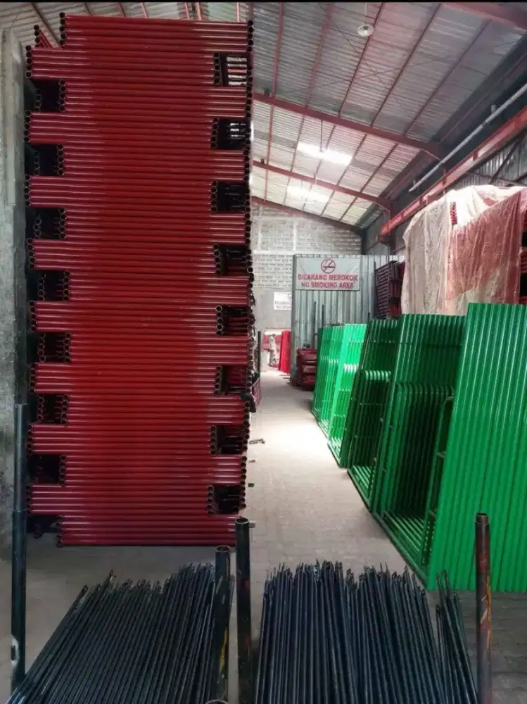 JUAL SCAFFOLDING PIPA TUBULAR GALVANIS TIEROT WINGNUT JACKBASE UHEAD