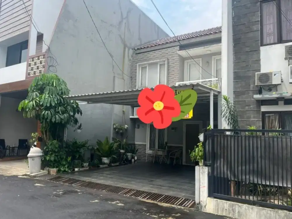 DIJUAL Rumah Cluster 2 Lantai dengan Lokasi yang Strategis dan Bebas Banjir di Clusster Lembah Hijau Residence, Kreo, Tangerang