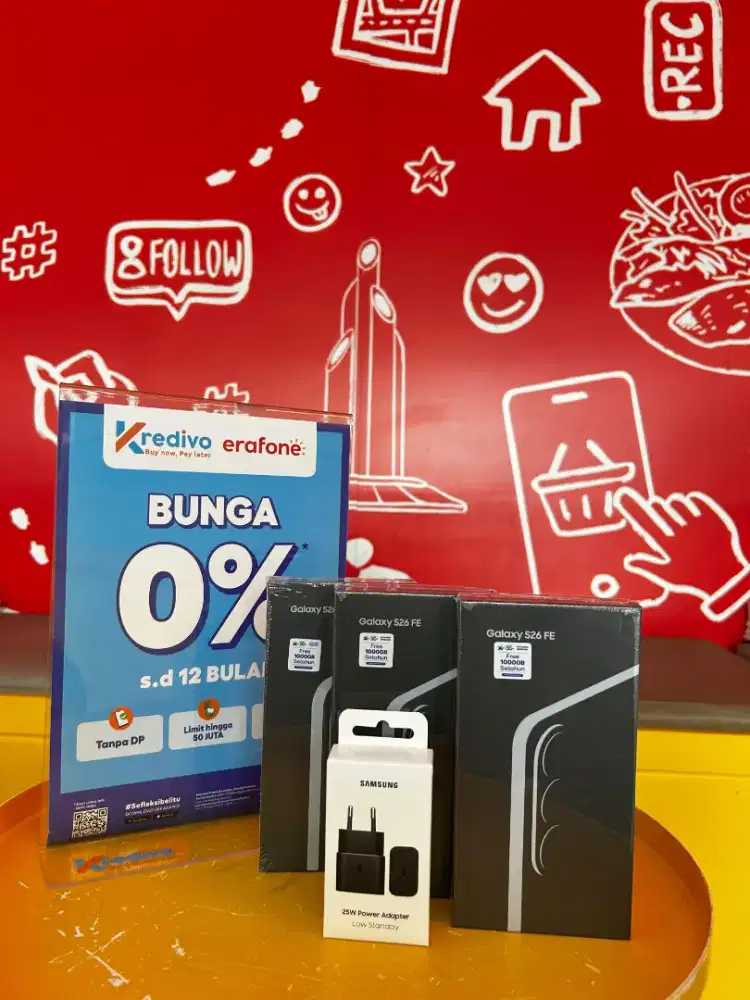 READYY TERBARU SAMSUNG S26FE BISA CICILAN TANPA DP
